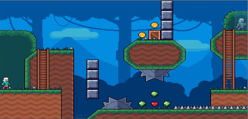 Como criar um jogo de plataforma 2d estilo Pixel art no Construt 3