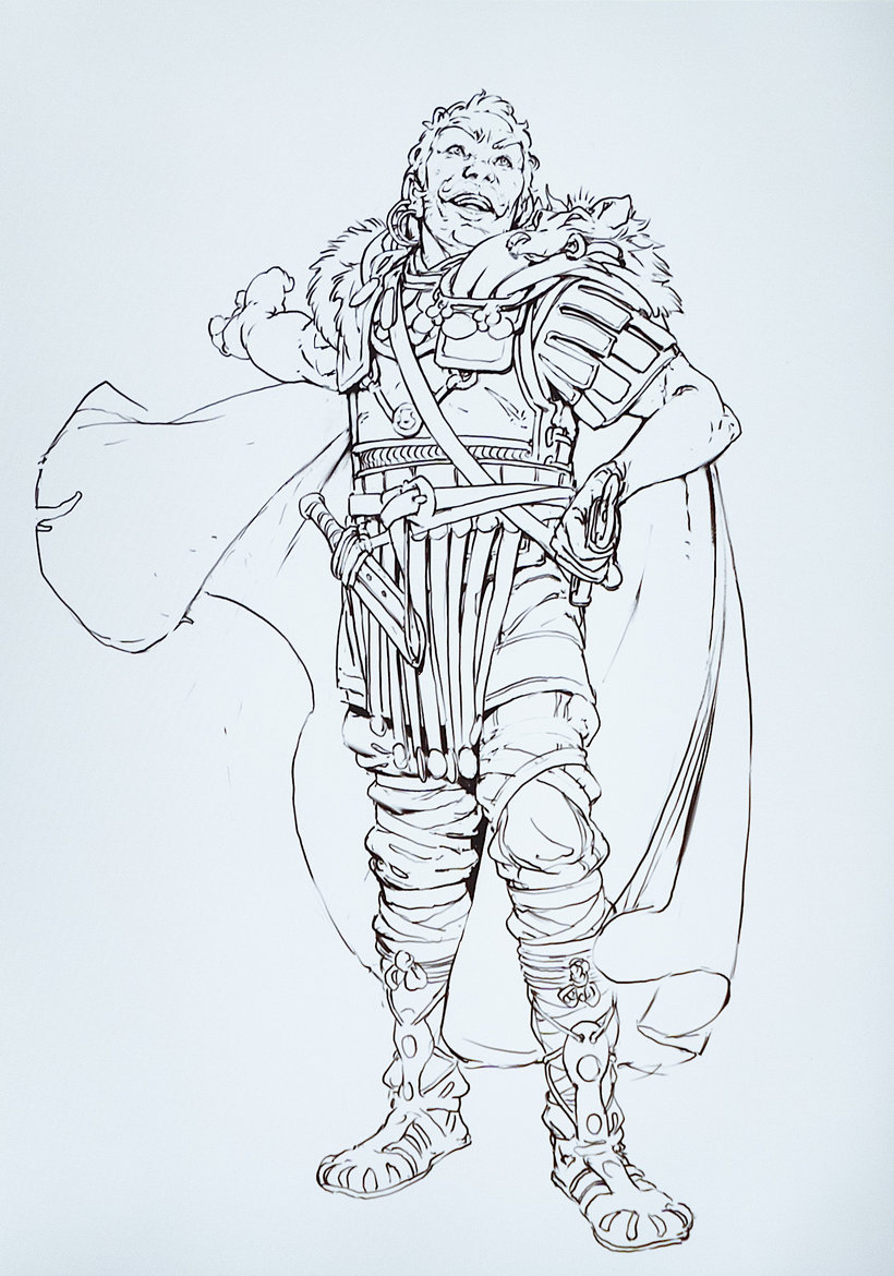 Character sketch - Ginger Bandit by RovingNeophyte on DeviantArt