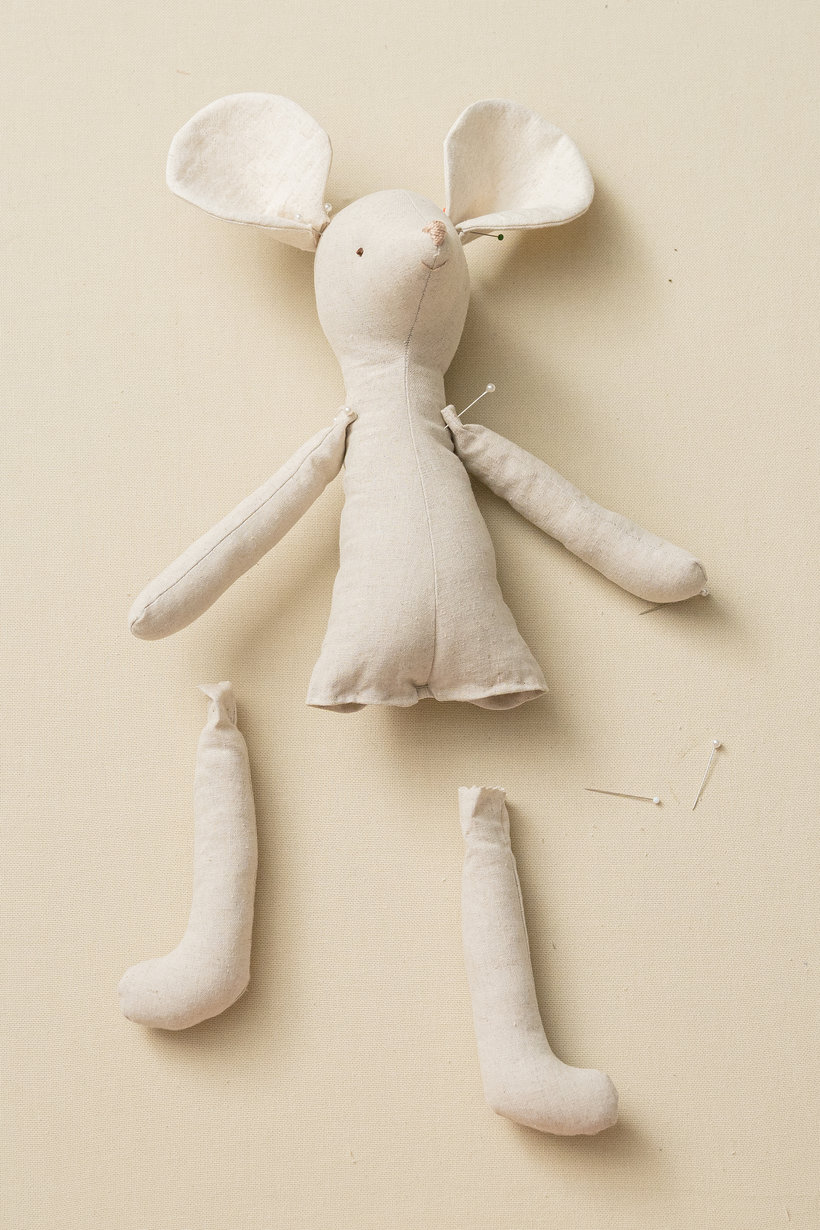 Orso coniglietta pannello cartamodelli pupazzi di stoffa tessuto