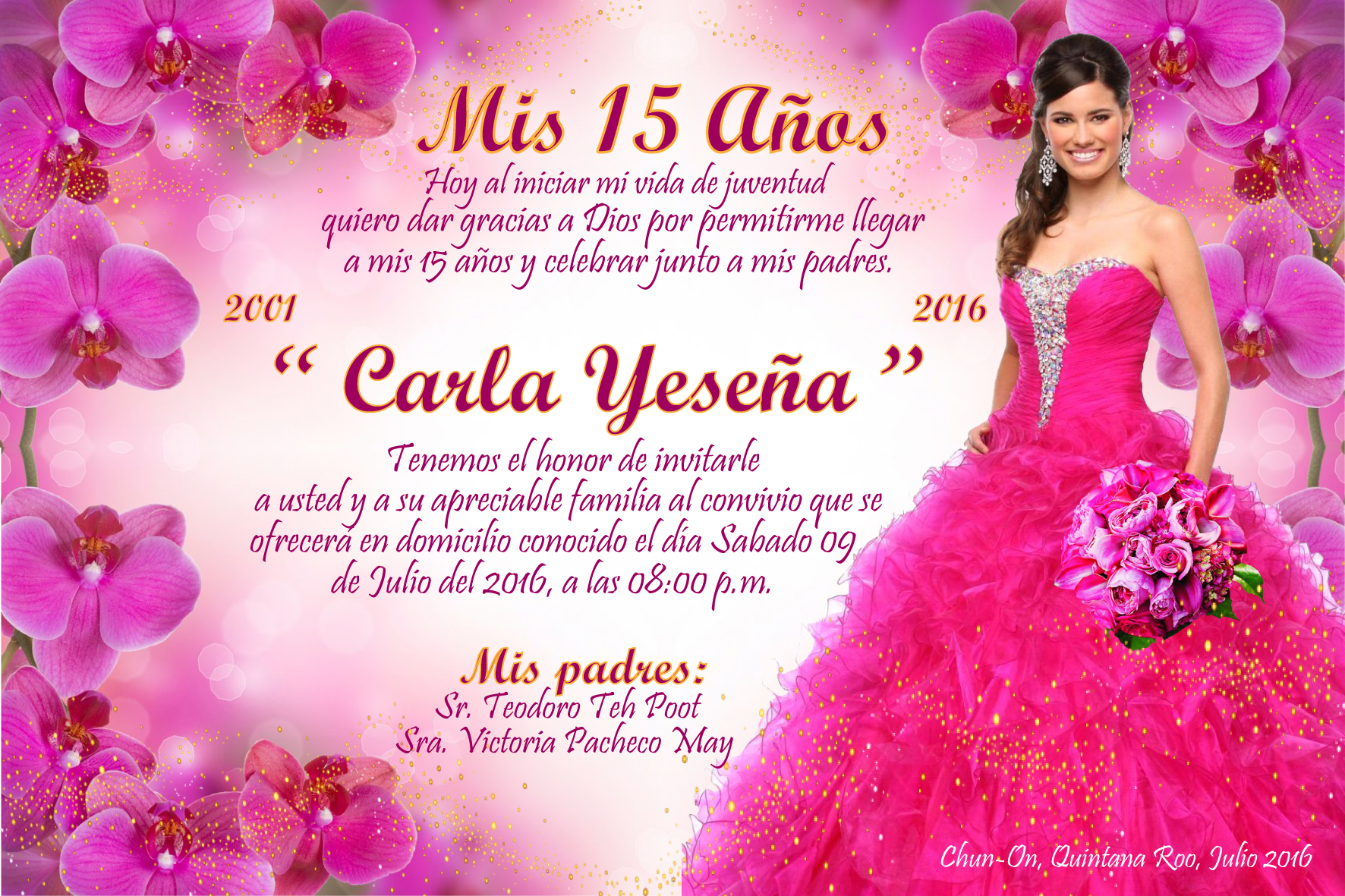 Frases Cristianas Para Invitaciones Para Quinceanera 8376