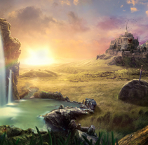 Medieval landscape. Un proyecto de Ilustración y Fotografía de Carolina Tejera - 06-06-2017