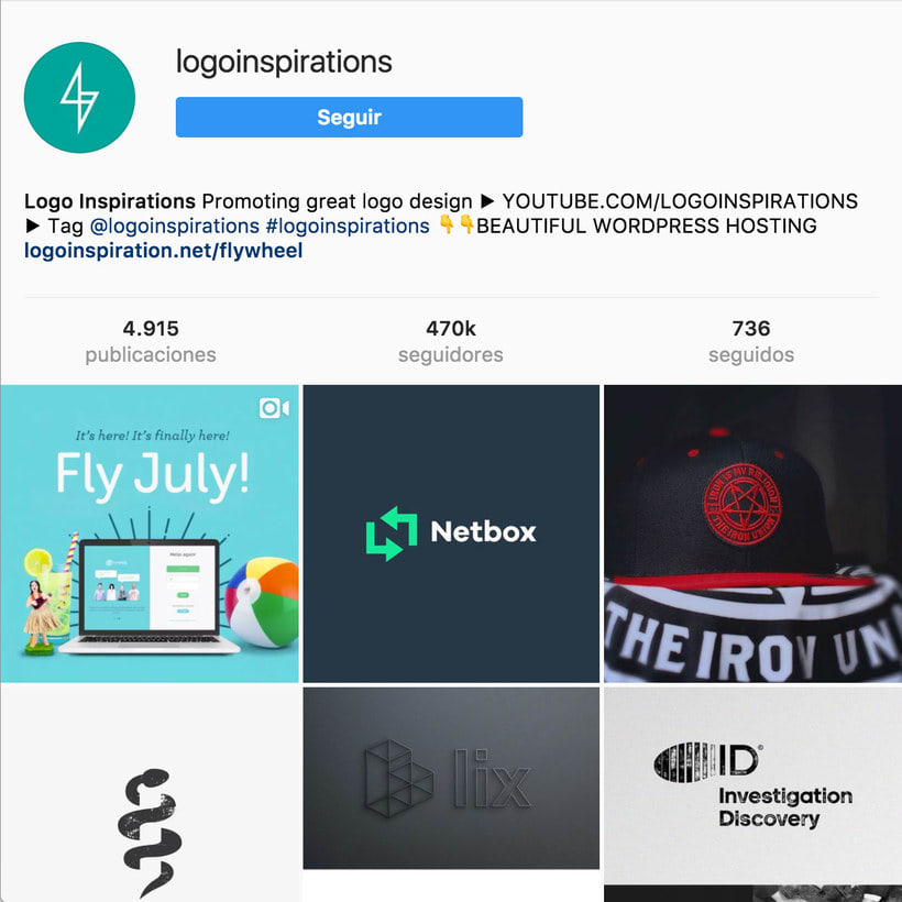 10 perfiles de Instagram para "logo-lovers" 14