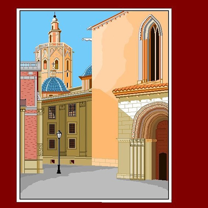 La abuela del píxel art ilustra con Microsoft Paint 5